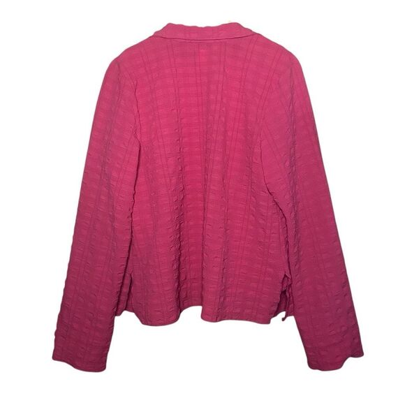 The Travel Collection Pink Long Sleeve Blazer With Inner Size M/L Barbiecore - Picture 4 of 15